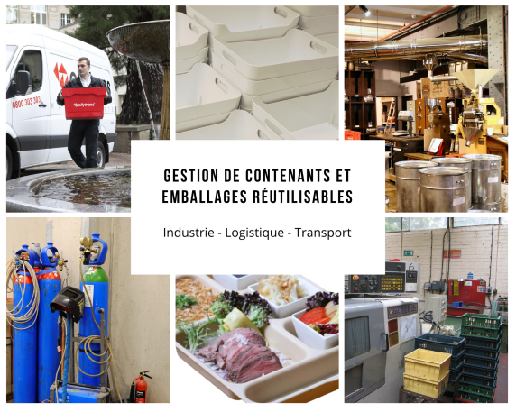 La traçabilité des contenants et emballages permet de gérer leur réemploi et favorise une logistique plus responsable